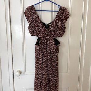 Hollister Maxi Dress with cutouts